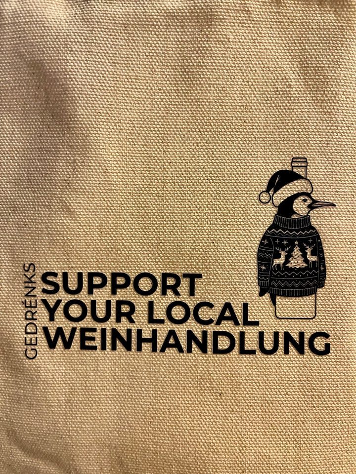 Tasche - Support your local Weinhandlung (Christmas Edition)