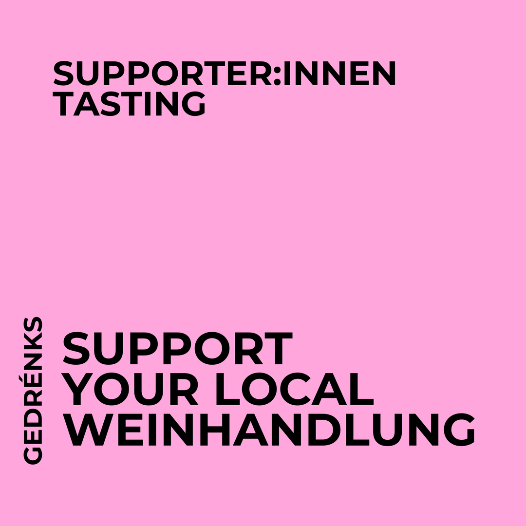 Supporter:innen Tasting | 30.4.2026